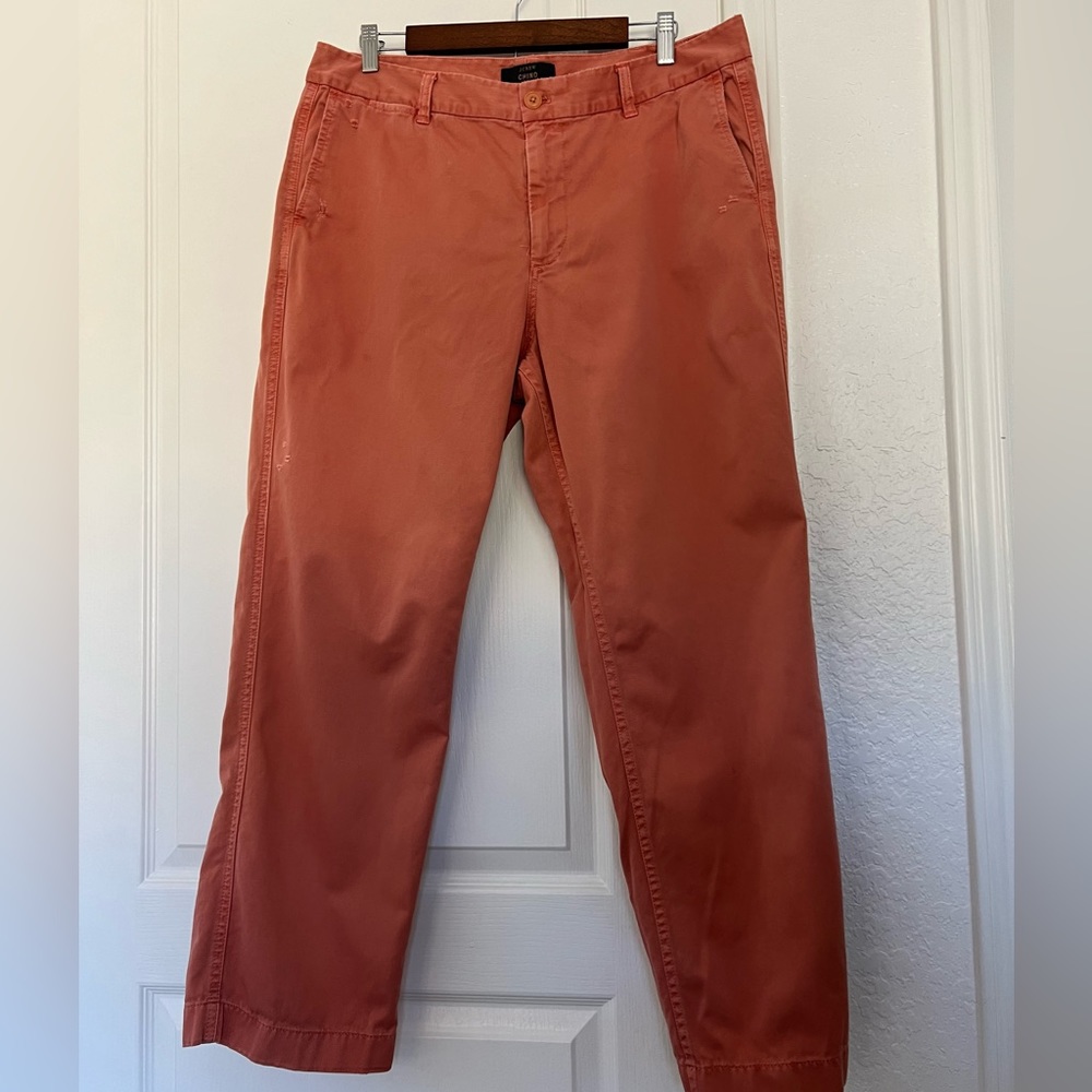 J. Crew Women’s Chino Distressed Jeans | salmon | 14